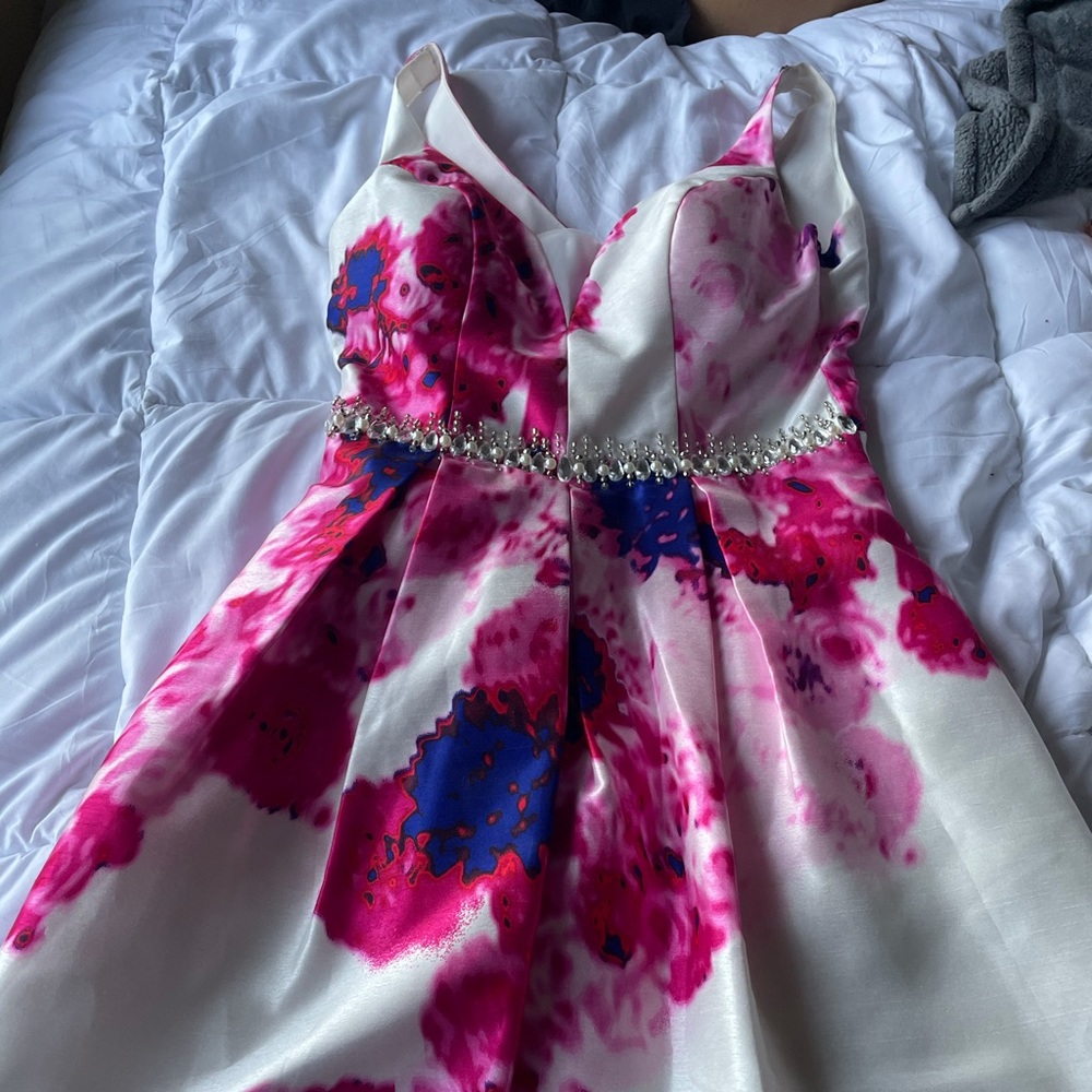 sequin hearts dress
